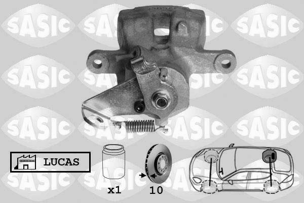 Sasic 6504007 - Bremžu suports www.autospares.lv