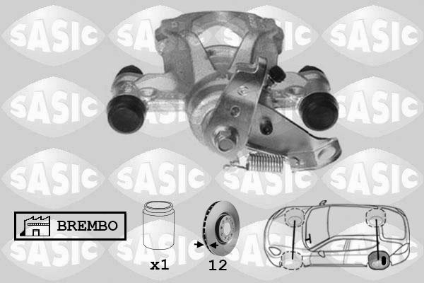 Sasic 6504038 - Bremžu suports www.autospares.lv