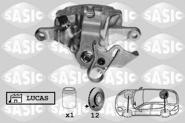 Sasic 6504033 - Тормозной суппорт www.autospares.lv