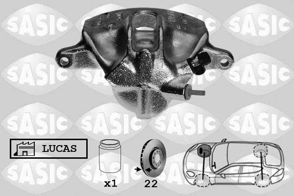 Sasic 6504029 - Bremžu suports www.autospares.lv