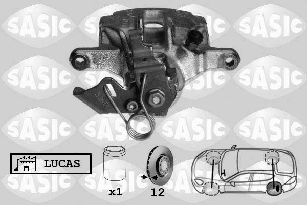 Sasic 6504022 - Тормозной суппорт www.autospares.lv