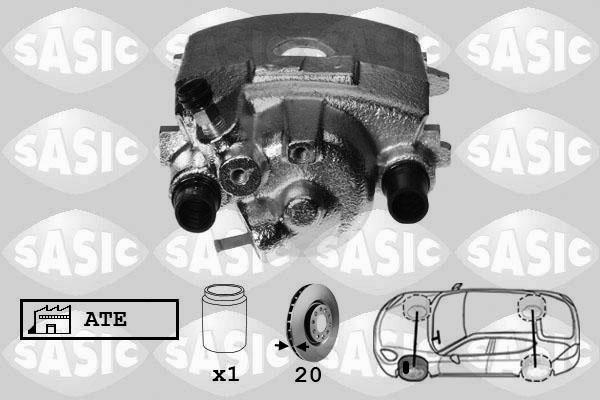 Sasic 6506090 - Bremžu suports www.autospares.lv