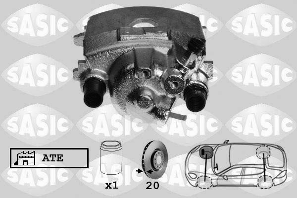 Sasic 6506091 - Bremžu suports www.autospares.lv