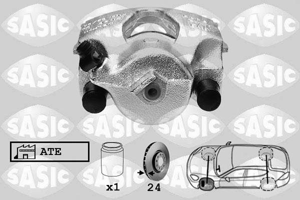 Sasic 6506060 - Bremžu suports autospares.lv