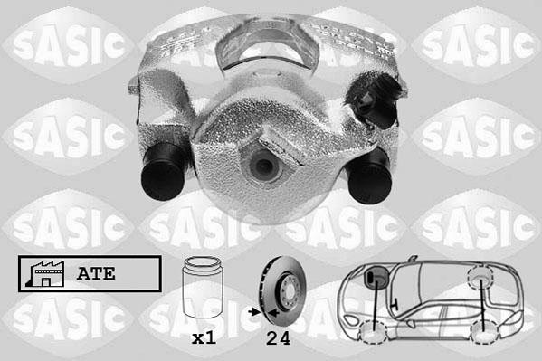 Sasic 6506061 - Тормозной суппорт www.autospares.lv