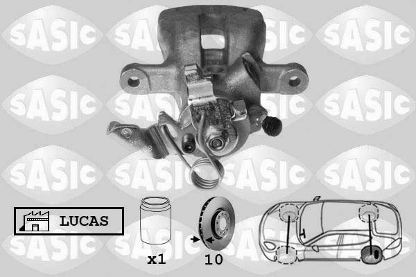 Sasic 6506068 - Тормозной суппорт www.autospares.lv