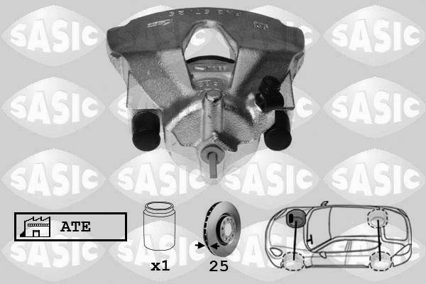 Sasic 6506063 - Тормозной суппорт www.autospares.lv