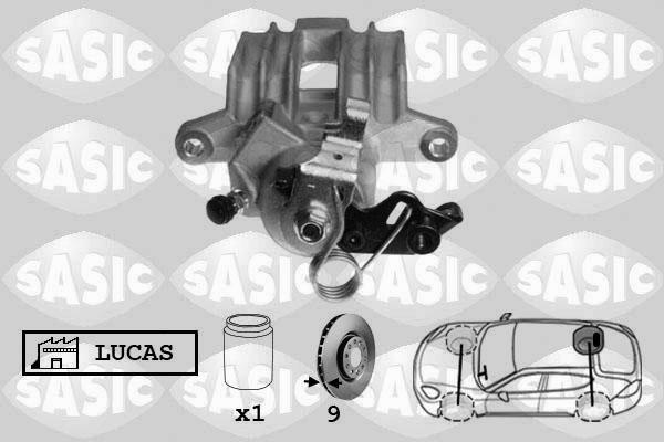 Sasic 6506009 - Тормозной суппорт www.autospares.lv