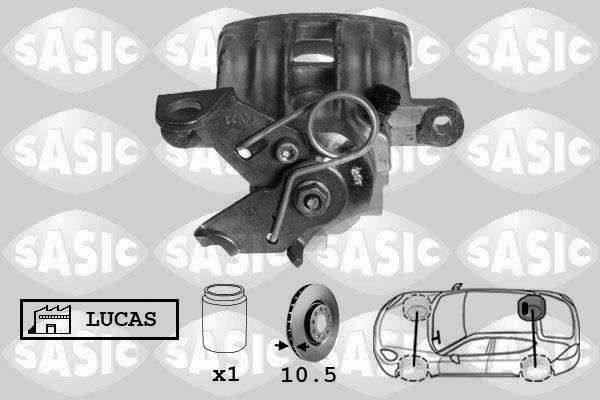 Sasic 6506003 - Тормозной суппорт www.autospares.lv