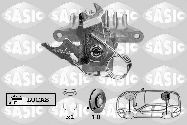 Sasic 6506015 - Bremžu suports autospares.lv