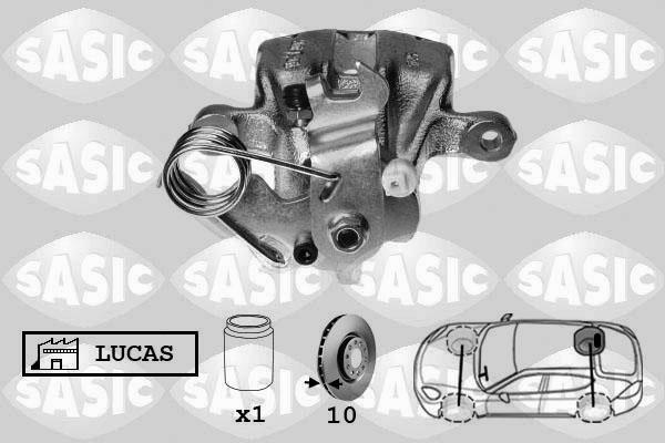 Sasic 6506013 - Тормозной суппорт www.autospares.lv