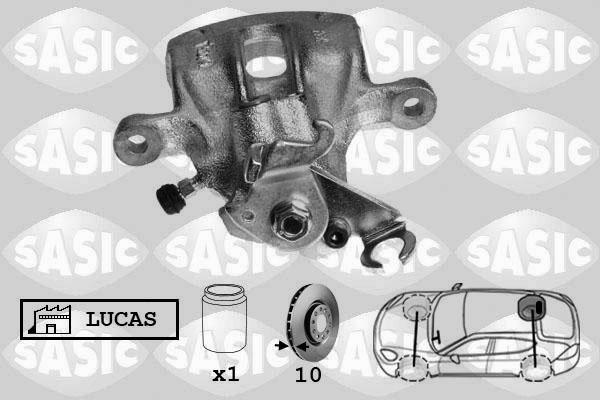 Sasic 6506085 - Тормозной суппорт www.autospares.lv