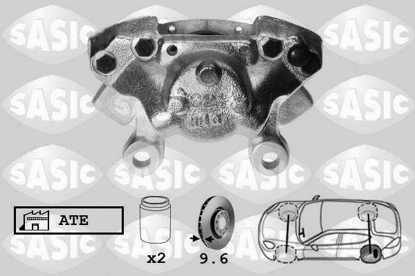 Sasic 6506080 - Bremžu suports www.autospares.lv