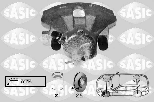 Sasic 6506088 - Bremžu suports www.autospares.lv