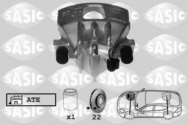 Sasic 6506031 - Brake Caliper www.autospares.lv