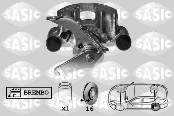 Sasic 6506038 - Bremžu suports www.autospares.lv