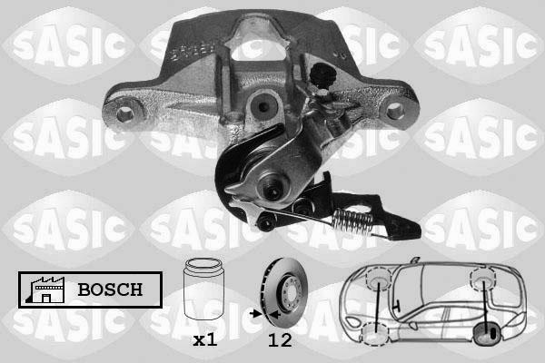 Sasic 6506032 - Bremžu suports www.autospares.lv