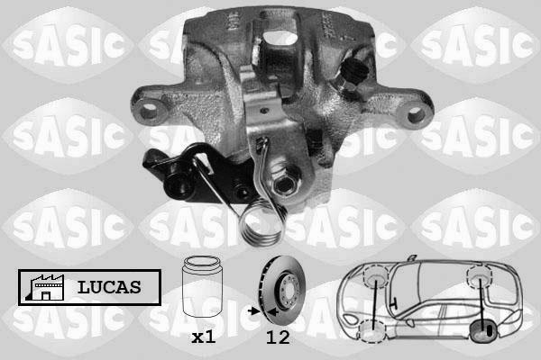 Sasic 6506074 - Bremžu suports www.autospares.lv