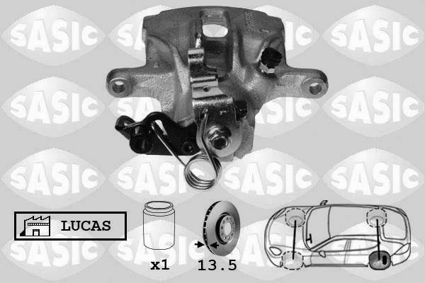 Sasic 6506078 - Bremžu suports www.autospares.lv