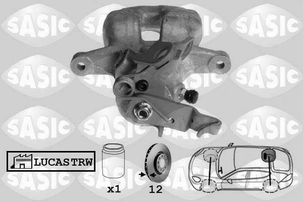 Sasic 6506193 - Bremžu suports www.autospares.lv