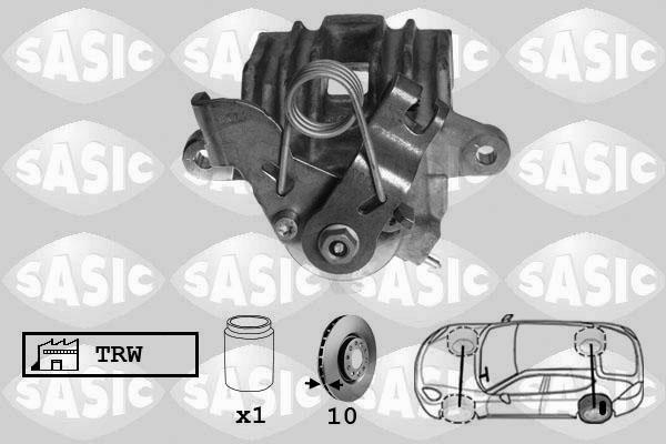 Sasic 6506140 - Bremžu suports www.autospares.lv