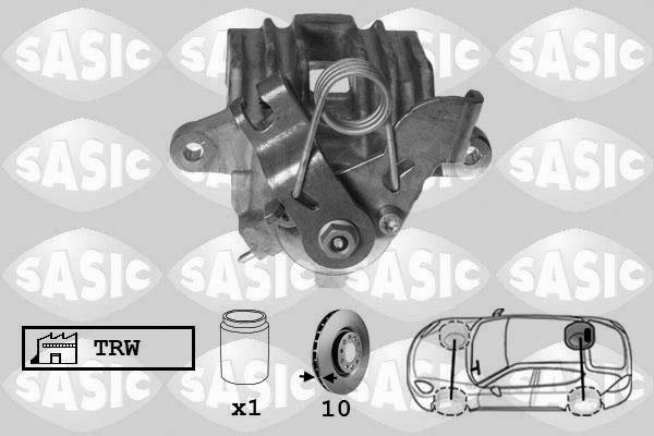 Sasic 6506141 - Bremžu suports www.autospares.lv