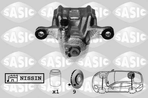 Sasic 6506143 - Brake Caliper www.autospares.lv