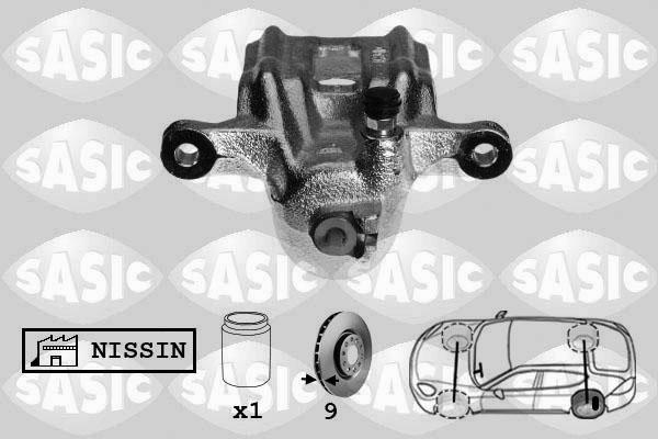 Sasic 6506142 - Brake Caliper www.autospares.lv