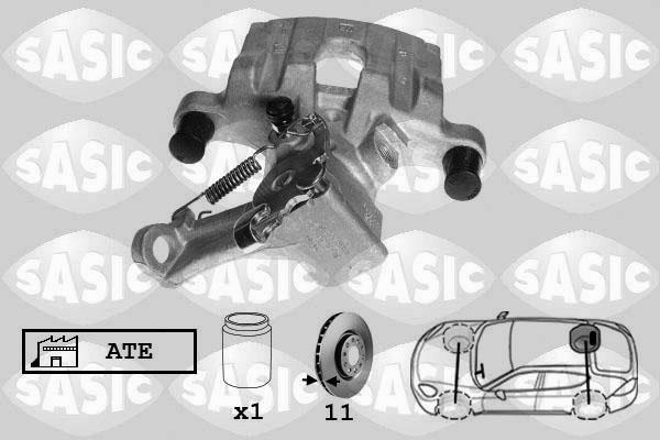 Sasic 6506105 - Тормозной суппорт www.autospares.lv