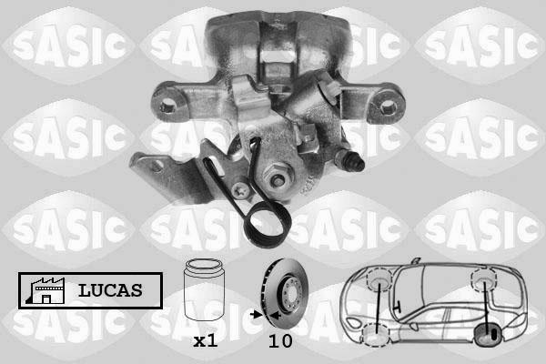 Sasic 6506100 - Bremžu suports autospares.lv