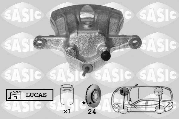 Sasic 6506111 - Тормозной суппорт www.autospares.lv