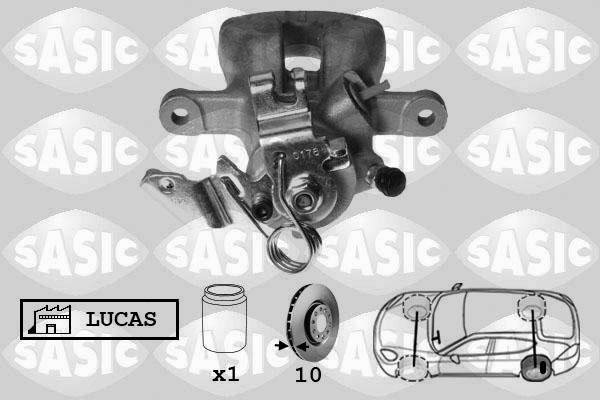 Sasic 6506112 - Bremžu suports autospares.lv