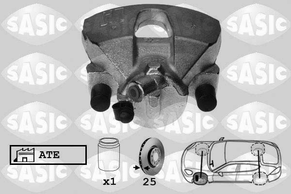 Sasic 6506188 - Bremžu suports autospares.lv