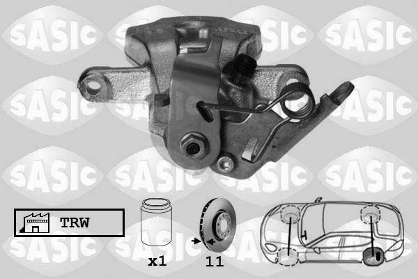 Sasic 6506130 - Тормозной суппорт www.autospares.lv