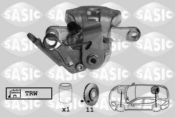 Sasic 6506131 - Brake Caliper www.autospares.lv