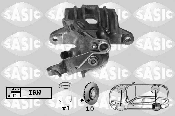 Sasic 6506138 - Bremžu suports www.autospares.lv