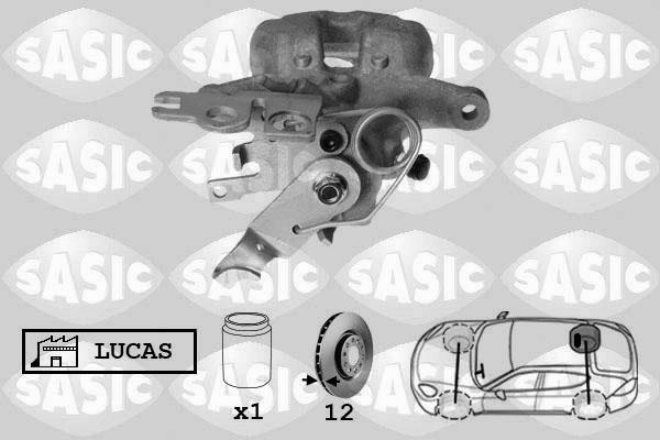 Sasic 6506133 - Тормозной суппорт www.autospares.lv