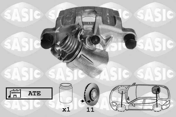 Sasic 6506129 - Тормозной суппорт www.autospares.lv