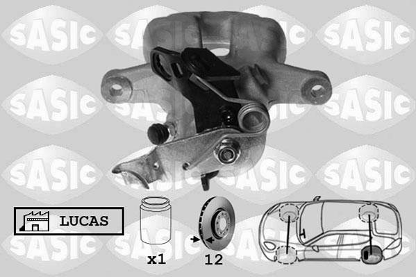 Sasic 6506124 - Brake Caliper www.autospares.lv