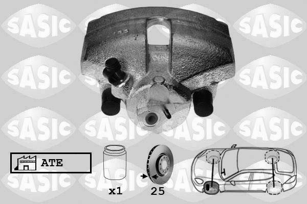 Sasic 6506120 - Bremžu suports www.autospares.lv