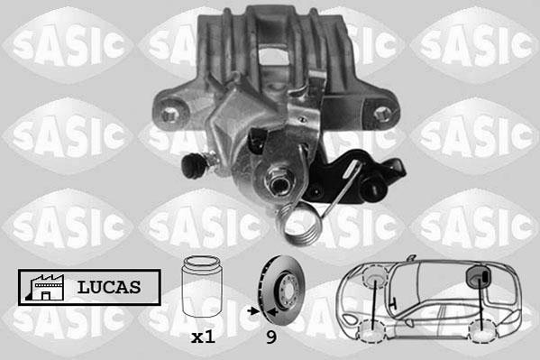 Sasic 6506123 - Bremžu suports www.autospares.lv