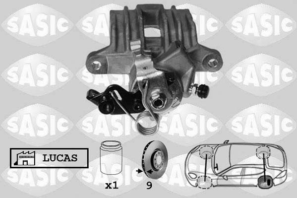 Sasic 6506122 - Bremžu suports www.autospares.lv