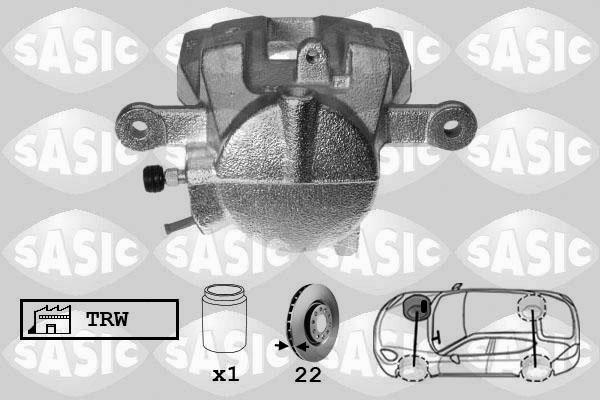 Sasic 6506179 - Bremžu suports www.autospares.lv