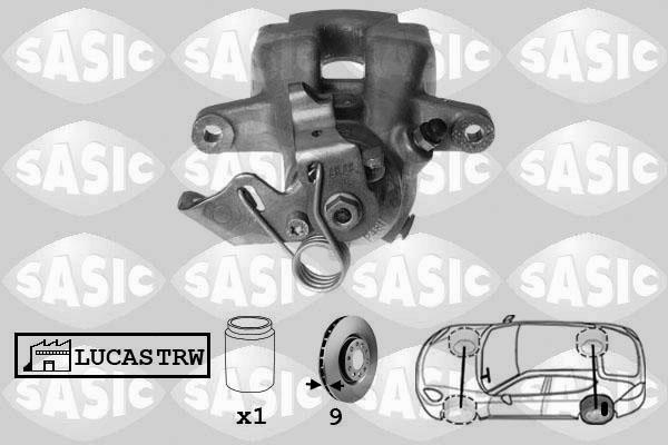 Sasic 6500052 - Bremžu suports autospares.lv