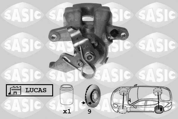 Sasic 6500012 - Bremžu suports autospares.lv