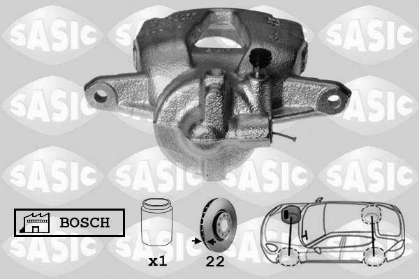 Sasic 6500039 - Bremžu suports www.autospares.lv