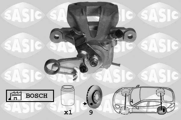 Sasic 6500036 - Bremžu suports autospares.lv