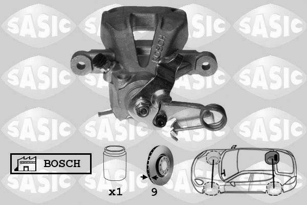 Sasic 6500037 - Bremžu suports www.autospares.lv