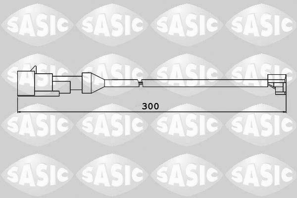 Sasic 6236004 - Warning Contact, brake pad wear www.autospares.lv