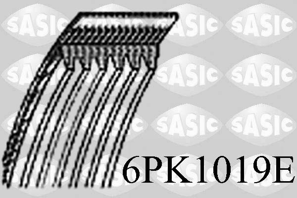 Sasic 6PK1019E - Ķīļrievu siksna autospares.lv